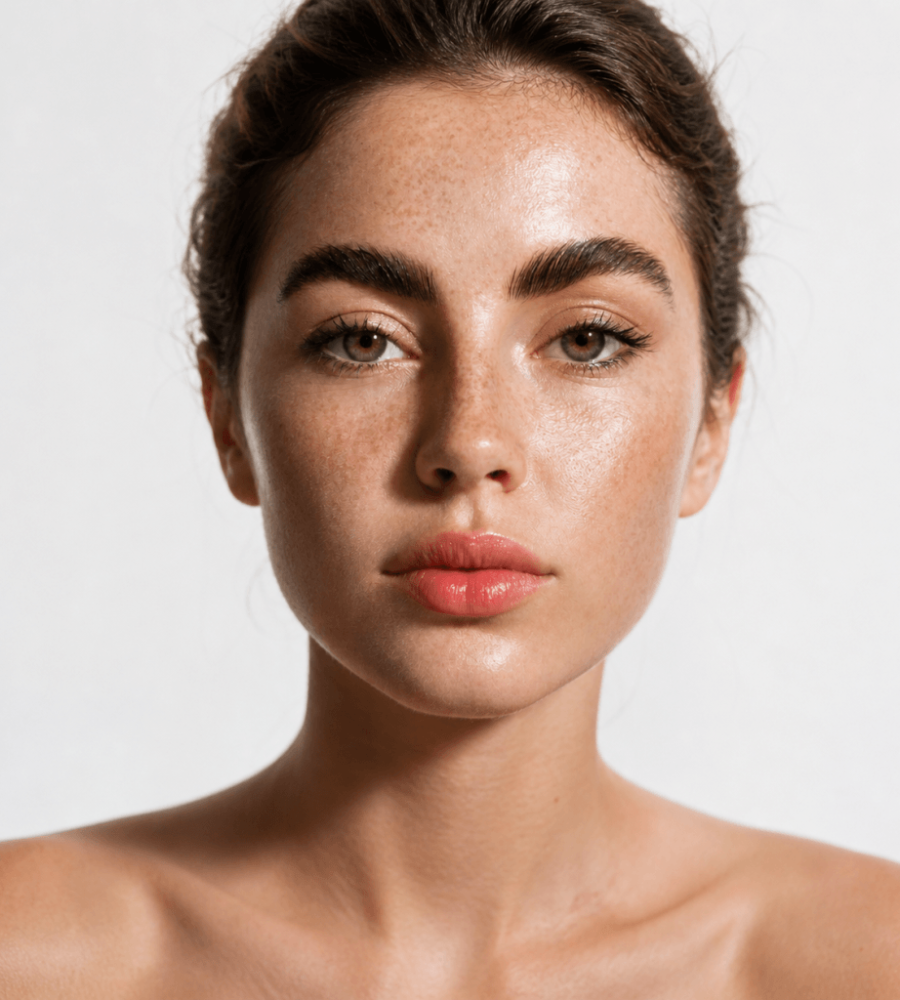 Image of a Woman with Congested Skin